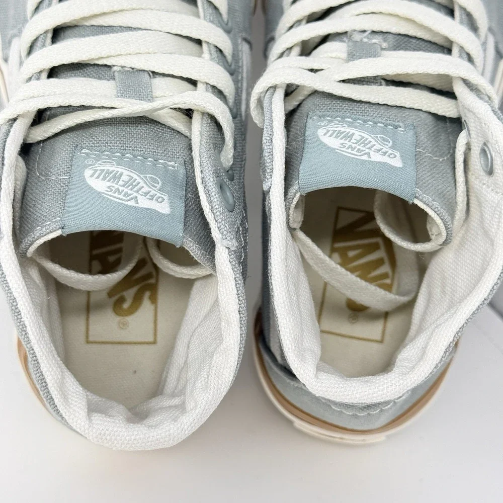 Vans Sk8-Hi Tapered Stacked Sneaker Shoes Green Milieu Gum Unisex M 6 W 7.5